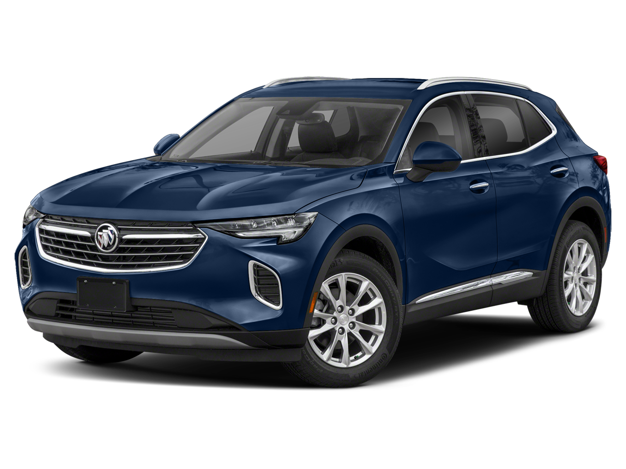 2023 Buick Envision Essence in Moonstone Gray Metallic — front three-quarter view