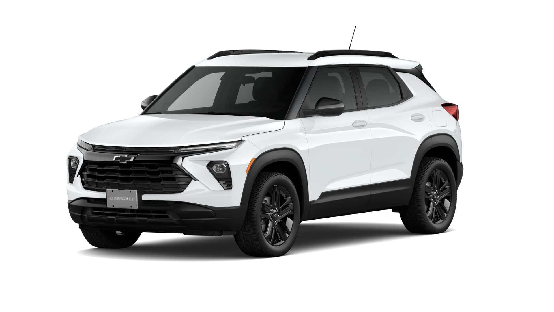 2026 Chevrolet Trailblazer LT in Summit White — front three-quarter view